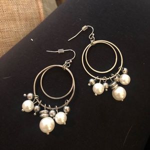 Silver Hoop Earrings